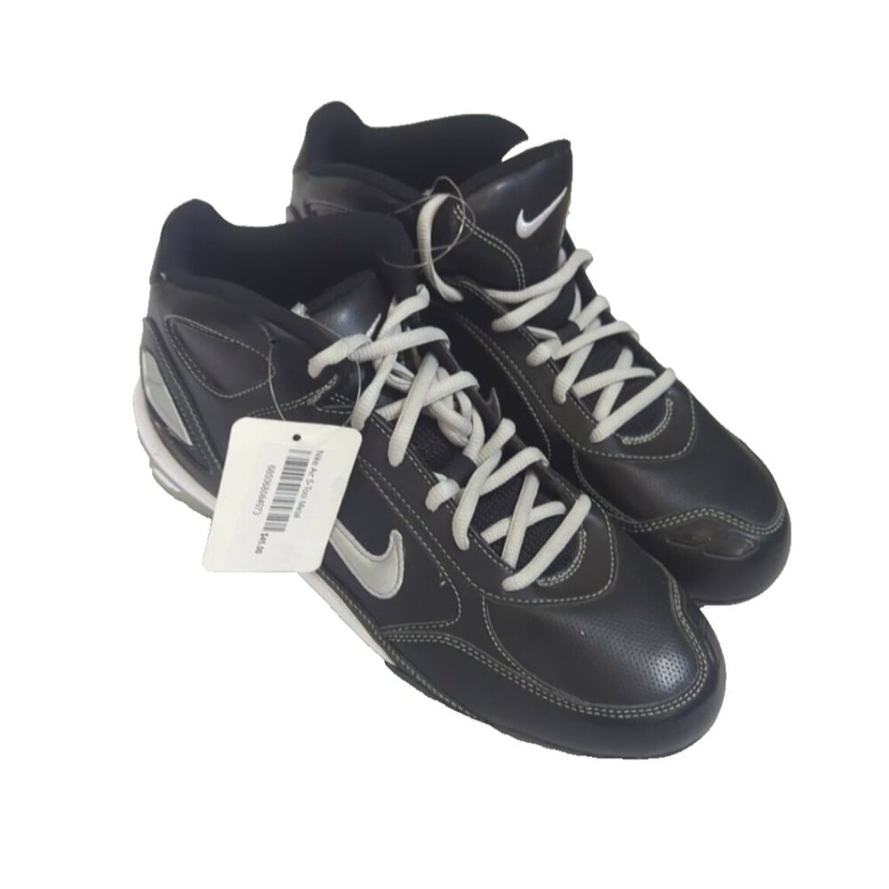 NIKE AIR 5-TOOL METAL Baseball‎ Cleats Size 8 #317028 Black - New